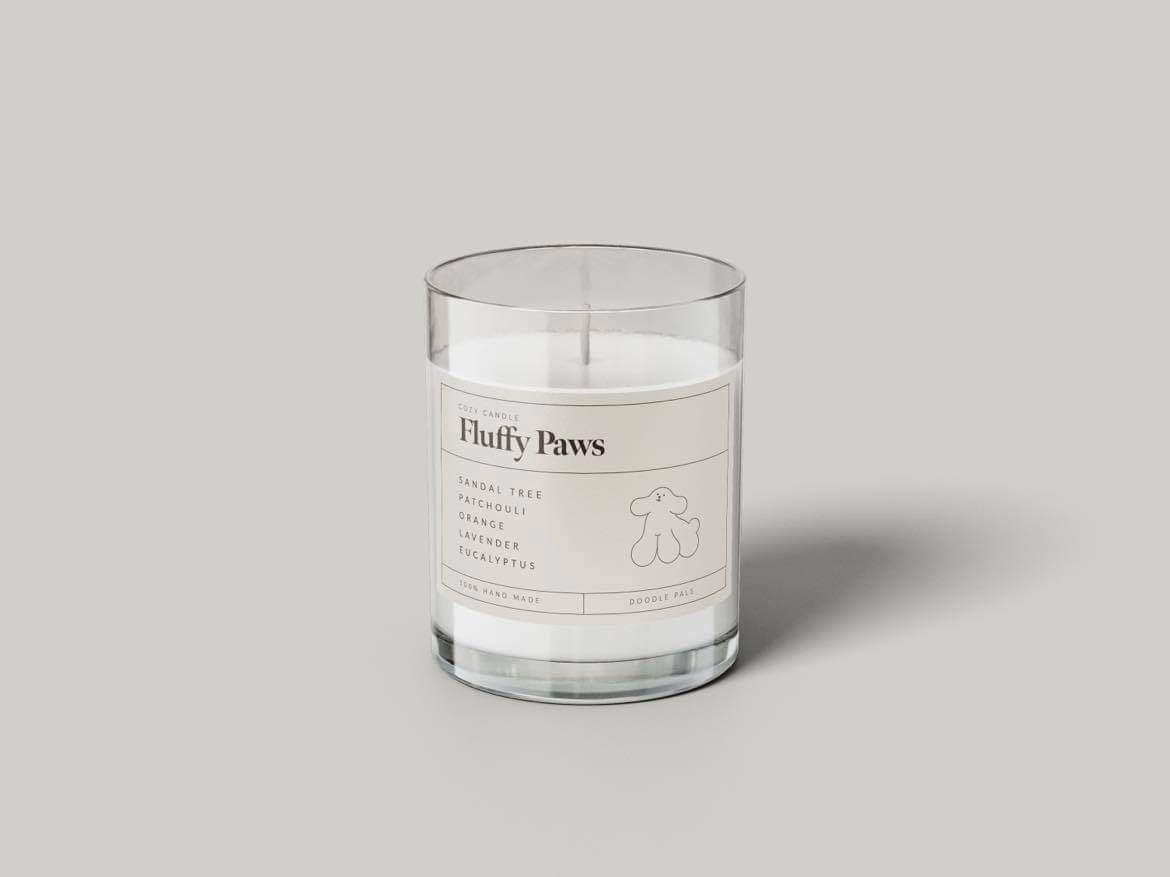 FLUFFY PAWS CANDLE