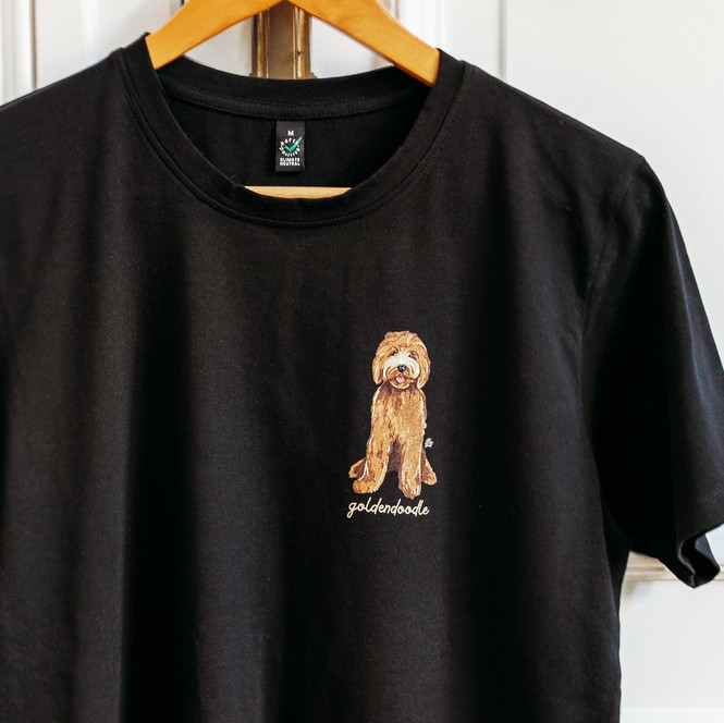 T-shirt dziecięcy Goldendoodle - Doodle Pals