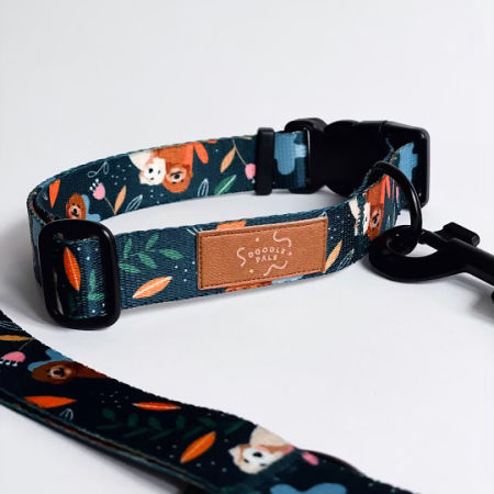 Obroża „Leśna przygoda” GRANAT