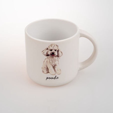 Kubek z grafiką Poodle