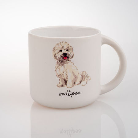 Kubek z grafiką Maltipoo